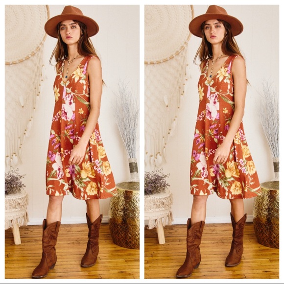 ShopEvelynne Dresses & Skirts - Fabulous chic floral dress
